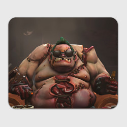 Прямоугольный коврик для мышки Pudge