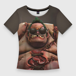 Женская футболка 3D Slim Pudge