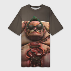 Платье-футболка 3D Pudge