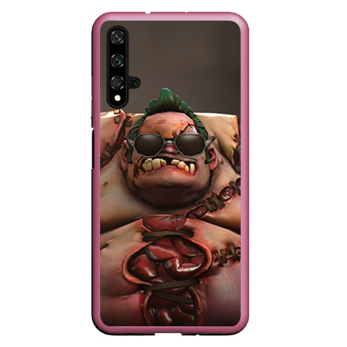 Чехол для Honor 20 Pudge, цвет малиновый