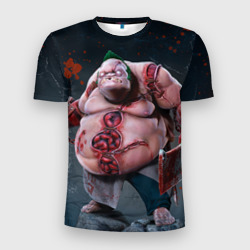 Мужская футболка 3D Slim Pudge