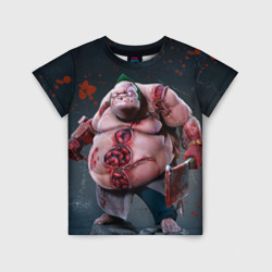 Детская футболка 3D Pudge