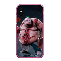 Чехол для iPhone XS Max матовый Pudge