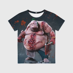 Детская футболка 3D Pudge