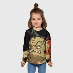 Детский лонгслив 3D Pudge - фото 2