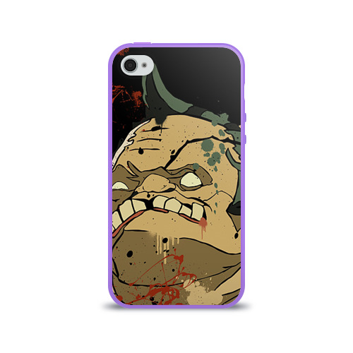 Чехол для Apple iPhone 4/4S силиконовый глянцевый Pudge Фото 01 Чехол для Apple iPhone 4/4S силиконовый глянцевый Pudge Фото 01