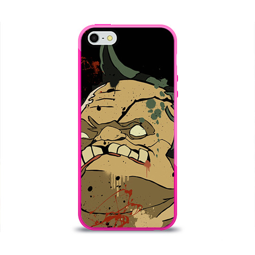 Чехол для Apple iPhone 5/5S силиконовый глянцевый Pudge Фото 01 Чехол для Apple iPhone 5/5S силиконовый глянцевый Pudge Фото 01