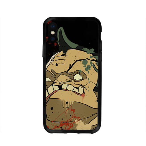 Чехол для Apple iPhone X силиконовый глянцевый Pudge Фото 01 Чехол для Apple iPhone X силиконовый глянцевый Pudge Фото 01