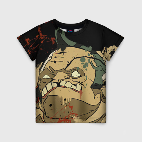 Детская футболка 3D Pudge Фото 01 Детская футболка 3D Pudge Фото 01