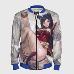 Мужской бомбер 3D The nine-tailed FOX Ahri