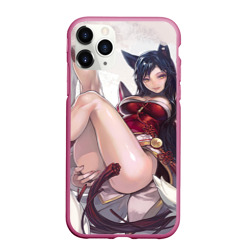 Чехол для iPhone 11 Pro матовый The nine-tailed FOX Ahri