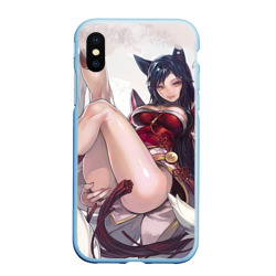 Чехол для iPhone XS Max матовый The nine-tailed FOX Ahri