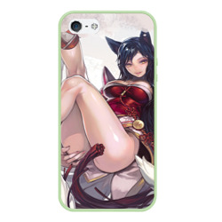 Чехол для iPhone 5/5S матовый The nine-tailed FOX Ahri