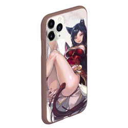 Чехол для iPhone 11 Pro Max матовый The nine-tailed FOX Ahri - фото 2