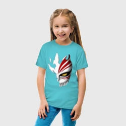 Детская футболка хлопок Bleach. Маска Ичиго - фото 2