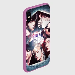 Чехол для iPhone XS Max матовый Bts - фото 2