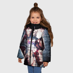 Зимняя куртка для девочек 3D Bts - фото 2