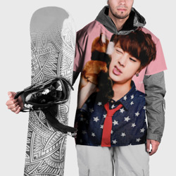 Накидка на куртку 3D Bts