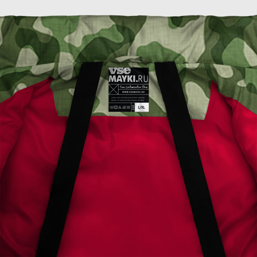 Мужская зимняя куртка 3D Хаки, цвет красный - фото 7