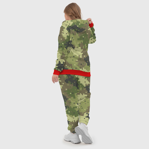 Женский костюм 3D Хаки, цвет красный - фото 6