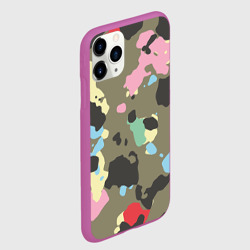 Чехол для iPhone 11 Pro матовый Камуфляж - фото 2