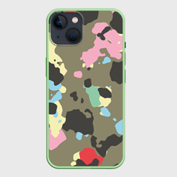 Чехол для iPhone 14 Камуфляж