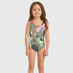 Детский купальник 3D Камуфляж