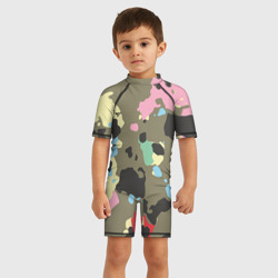 Детский купальный костюм 3D Камуфляж - фото 2