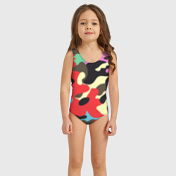Детский купальник 3D Камуфляж