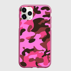 Чехол для iPhone 11 Pro матовый Камуфляж