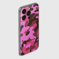 Чехол для iPhone 16 Pro Max силиконовый с защитой камеры Камуфляж - фото 2