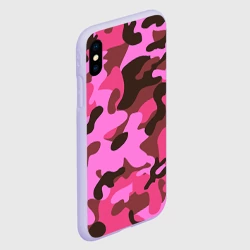 Чехол для iPhone XS Max матовый Камуфляж - фото 2