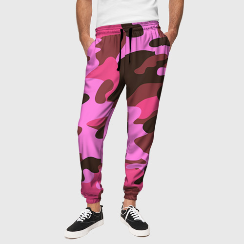 Мужские брюки 3D Камуфляж, цвет 3D печать - фото 4