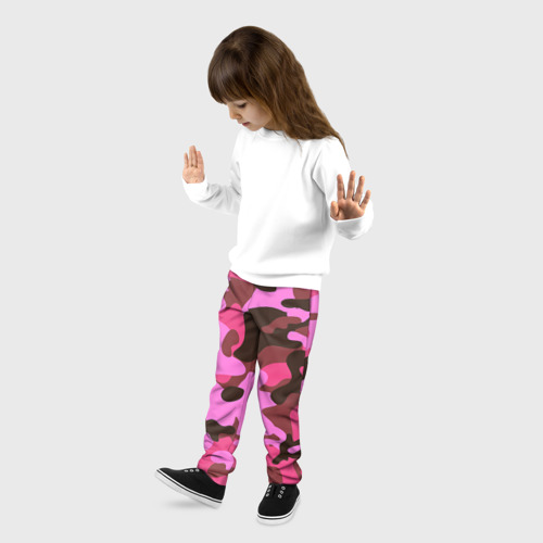 Детские брюки 3D Камуфляж, цвет 3D печать - фото 3