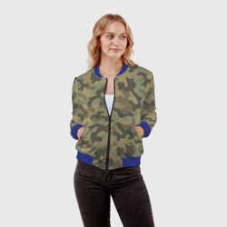 Женский бомбер 3D Хаки - фото 2