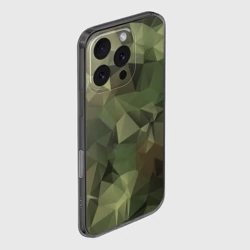 Чехол для iPhone 16 Pro силиконовый с защитой камеры Камуфляж - фото 2