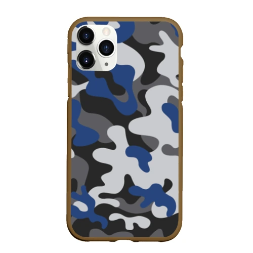 Чехол для iPhone 11 Pro Max матовый Камуфляж