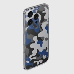 Чехол для iPhone 16 Pro Max силиконовый с защитой камеры Камуфляж - фото 2