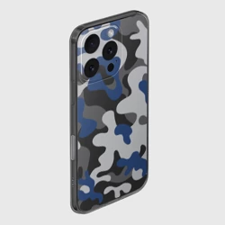 Чехол для iPhone 16 Pro силиконовый с защитой камеры Камуфляж - фото 2
