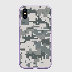 Чехол для iPhone XS Max матовый Камуфляж