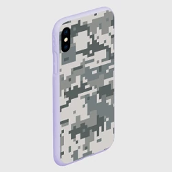 Чехол для iPhone XS Max матовый Камуфляж - фото 2