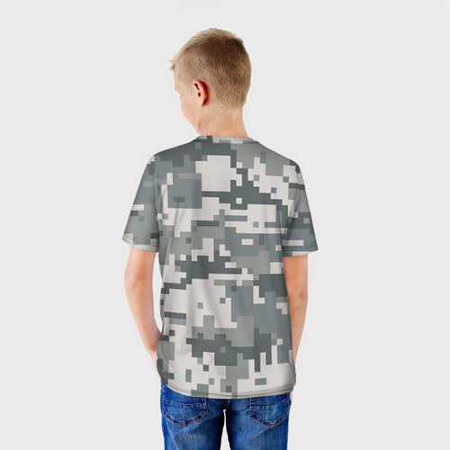 Детская футболка 3D Камуфляж - фото 4