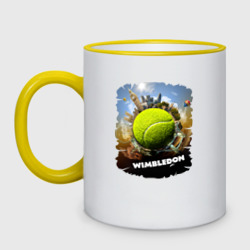 Кружка двухцветная Уимблдон Wimbledon