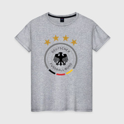 Женская футболка хлопок Сборная Германии