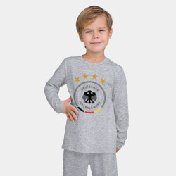 Детская пижама с лонгсливом хлопок Сборная Германии - фото 2