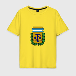 Мужская футболка хлопок Oversize Сборная Аргентины