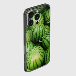 Чехол для iPhone 16 Pro силиконовый с защитой камеры Арбузы - фото 2