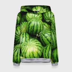 Женская толстовка 3D Арбузы