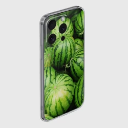 Чехол для iPhone 15 Pro Max силиконовый с защитой камеры Арбузы - фото 2