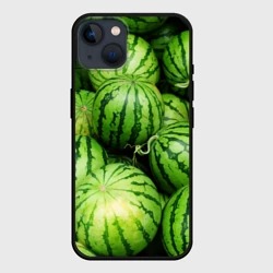 Чехол для iPhone 14 Арбузы
